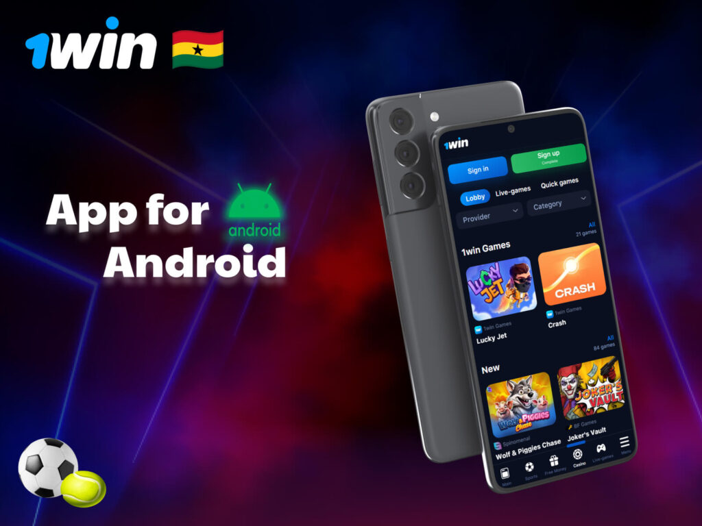 1Win Android app for Ghana — smooth, efficient experience on all devices with minimal system requirements